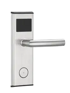 Hotel Door Card Lock RF Key Card Reader Rfid Intelligent Wooden Door Locks System Keyless Electronic Price Manufacturer Digital Smart Door Hotel Lock