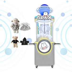 Machine de remplissage industrielle de fibres de polyester, machine de remplissage de jouets en peluche à double usage, équipement pour fibres de coton - Product Image 3