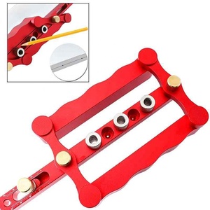 Self-Centering Woodworking Doweling Jig Kit 6/8/10Mm Drill Guide Wood Dowel Puncher Locator for Household Carpentry <strong>Tools</strong> - Product Image 3