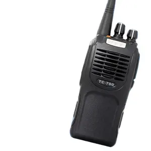 Interfone profissional original para Hytera, transceptor HYT TC-700 Walkie-Talkie TC700 de código de voz, rádio bidirecional