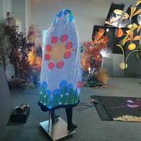 Tapis LED Magique à Pixels, Bannière LED Magique, Écran LED Volant avec Drone, Écran LED Souple pour Drone