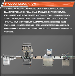 Machine de remplissage automatique de poudre à 4 godets pour épices, chili, café, lait en poudre, avec emballage de capsules à vis en papier et plastique - Product Image 5