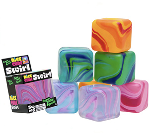 Cubo Suave y Elástico para Aliviar el Estrés, Juguete de Descompresión Tipo Peluche en Caja Sorpresa para Niños y Adultos - Product Image 1