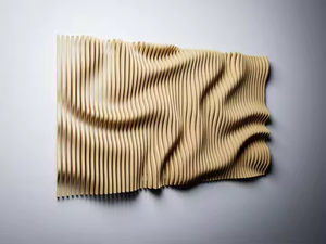 Décoration murale en bois massif sculpté en 3D <span class=keywords><strong>Art</strong></span> de design d'intérieur écologique pour villas peint gravure modèle d'étagère en bois emballage en boîte - Product Image 4