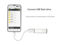 Kabel Adaptor Micro V8 Usb Male ke USB 2.0 Female Otg untuk Ponsel Android