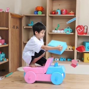 Đầy Màu sắc & Trọng lượng nhẹ DIY bọt khối giáo dục <span class=keywords><strong>Toy</strong></span> Set cho trẻ em 'trí tưởng tượng & động cơ kỹ năng phát triển - Product Image 6