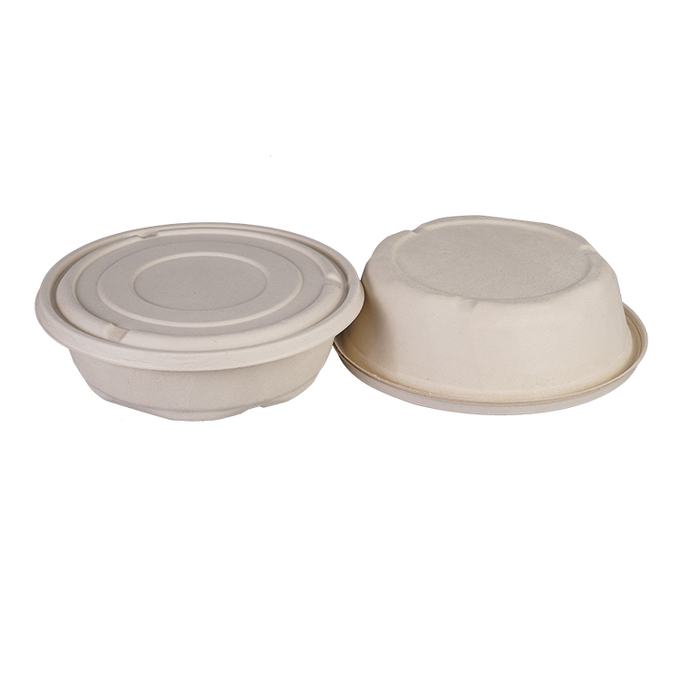 Disposable take out fast food packaging paper boxes bowl take away paper packaging fast food packaging
