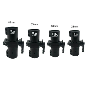 RJXHOBBY Aluminum Alloy Drone Arm Connector 28mm 30mm 35mm 40mm <b>Quick</b> Release Folding Part Carbon Tube <b>Clamp</b> - Product Image 1