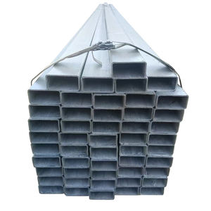 Tube carré galvanisé à <span class=keywords><strong>chaud</strong></span> de haute qualité 50x50mm, épaisseur 1,8mm, tube sectionnel creux rectangulaire en acier ERW pour la construction - Product Image 4