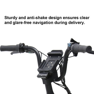 Vélo <span class=keywords><strong>cargo</strong></span> électrique TXED 20 pouces 7 vitesses avec moteur arrière sans balais 48V, batterie longue autonomie et fourche à suspension - Product Image 4