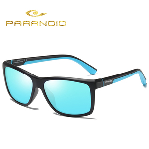 Gafas de sol polarizadas para hombre PARANOID 2025, protección UV400, estilo deportivo a la moda, marco de PC azul y gris, lentes Tac para exteriores - Product Image 6