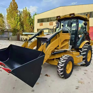 รถแบคโฮลโหลดเดอร์ Caterpillar Cat420f คุณภาพเยี่ยม รถแบคโฮลโหลดเดอร์แบบล้อ 420E ใหม่เอี่ยม ขับเคลื่อน 4 ล้อ รถแบคโฮลโหลดเดอร์มือสอง Cat 420F 420E - Product Image 2