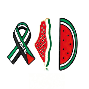 Alfileres de solapa de Bandera de País palestino libre, Alfileres de solapa de <span class=keywords><strong>Gaza</strong></span> libres de <span class=keywords><strong>Palestina</strong></span> de Venta caliente - Product Image 2