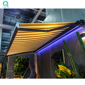 QINGYING Mái Che Có Thể Gập Lại Mái Che Có Động Cơ 4M 5M 6M Mái Che Phủ Toàn Bộ Bằng Nhôm Có Thể Gập Lại Được Bằng Điện - Product Image 1