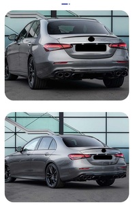 ตัวเครื่องกระจาย W213กันชนรถ KIS สำหรับ Mercedes Benz <span class=keywords><strong>E</strong></span> Class เครื่องกระจาย W213พร้อมท่อไอเสีย E53 AMG 4รู - Product Image 6