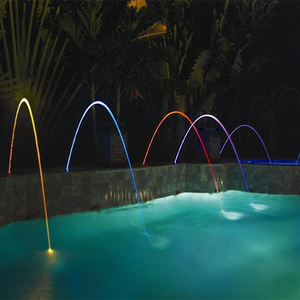 Boquilla de Chorro de Agua para Fuentes de Jardín, Herrajes de Latón para Paisajismo, Chorro Luminar para Terraza de Piscina - Product Image 2