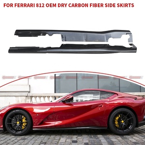 Faldones Laterales de Fibra de Carbono Seca Estilo OME para Ferrari 812, Kit de Carrocería - Product Image 4