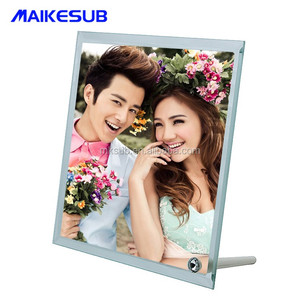 Les cadres <span class=keywords><strong>photo</strong></span> carrés en verre pour sublimation sont parfaits pour les amis, les couples et les membres de la famille pour mettre en valeur leurs styles uniques. - Product Image 3