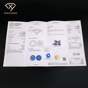 Diamantes Sueltos Redondos CVD Cultivados en Laboratorio de 1-5 Quilates, Color D, Claridad VVS1, Certificados por IGI, Perforados con Láser para Joyería - Product Image 4