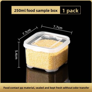 Contenedores de Plástico Desechables Transparentes para Alimentos de 250 ml, 300 ml, 400 ml, Aptos para Microondas, con Tapa, para Llevar - Product Image 3