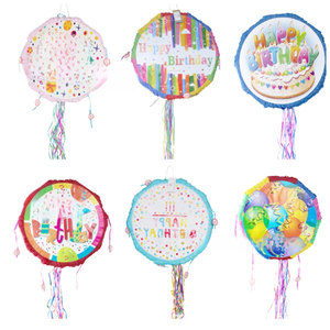 Piattaforma di Carta Colorata Artigianale per Feste di Compleanno per Bambini con Meccanismo <span class=keywords><strong>a</strong></span> Corda e Design Facile da Piegare - Product Image 2