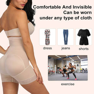 HEXIN Ingrosso Modellatore Donna con Ganci Regolabili a Vita Alta, Controllo Addominale, Morbido e Liscio, Effetto Sollevamento Glutei - Product Image 4