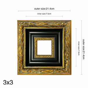 Khung tranh gỗ nguyên khối cổ điển giá sỉ, thiết kế tùy chỉnh, kiểu baguette, trang trí - Product Image 4