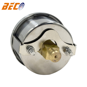 2.5 인치 캡슐 압력 게이지-100 Mbar 후면 연결 의료용 진공 압력 측정기 용 벨로우즈 공기압 게이지 - Product Image 5