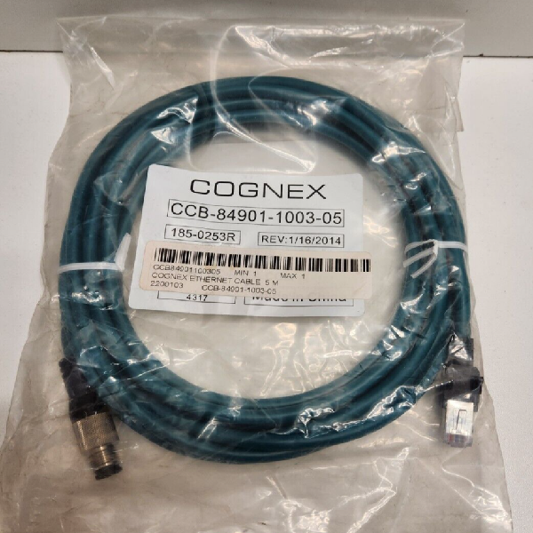 Plc New in Bag 5m Ethernet Cle Ccb-84901-1003-05 for Warranty Product