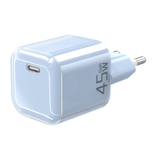 2025 Crystal Case 45W para Samsung Type-C Charger US EU Tecnología de carga rápida con PD3.0 QC3.0 Adaptador de cargador de teléfono móvil - Product Image 4