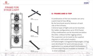 Structure en U mobile en alliage d'aluminium 10x10 avec roues et éclairage – Prix compétitif pour présentoirs en <span class=keywords><strong>treillis</strong></span> - Product Image 6