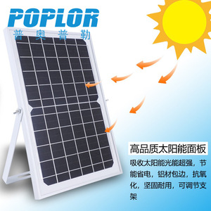 Poplor Solar Street <b>Light</b> 200W <b>LED</b> Wall Mount Remote Control IP66 Outdoor Lighting - Product Image 4