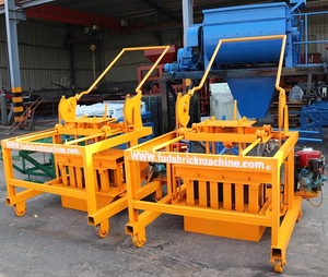 Quy mô nhỏ <span class=keywords><strong>QT4</strong></span>-<span class=keywords><strong>45</strong></span> động cơ diesel trứng đẻ xi măng rỗng hallow Máy làm gạch - Product Image 6