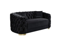 Beliebtes Sofa-Set Wohnzimmermöbel Modernes Luxuriöses Weiches Samt-Design Couch Wolken-Elegantes Stoffsofa für Zuhause
