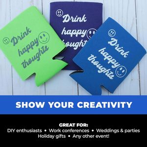 Fundas de Neopreno Personalizadas para Bebidas, Enfriadores de Latas de Cerveza Plegables, Aislantes para Latas, Portavasos - Product Image 4