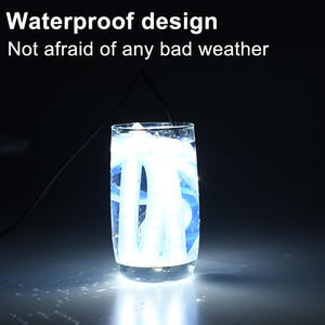 Bande lumineuse LED 12V pour capot de voiture, lumière ambiante flexible, lampe décorative universelle pour voiture, lumière de jour pour voiture - Product Image 2