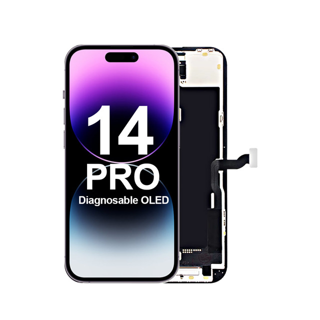 Diagnosable OLED Screen for 14Pro High Refresh Rate 120hz OLED Display Replacement New Tech Diagnostic Soft OLED Ecran for 14Pro