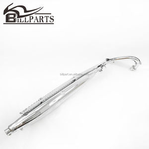 Pots d'échappement chromés pour <span class=keywords><strong>dax</strong></span>, ct70, 1 pièce - Product Image 2