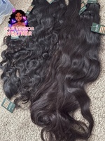 Paquetes de Cabello Natural al por Mayor para Vendedores: Cabello Ondulado Camboyano de un Solo Donante, Cabello Humano Natural Ondulado Indio, Cabello Rizado de Onda Profunda