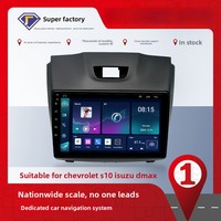 Radio para Auto con Sistema Android, Navegación GPS, Octa-Core, Doble DIN, Pantalla de 9 Pulgadas, para ISUZU D-MAX 2015-2017