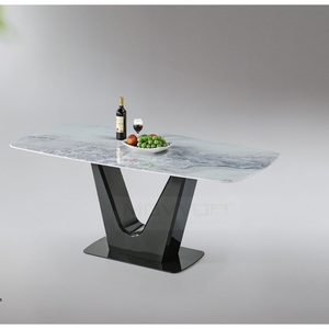 <span class=keywords><strong>Table</strong></span> à <span class=keywords><strong>manger</strong></span> moderne personnalisable avec chemin <span class=keywords><strong>de</strong></span> vaisselle Transformateur extérieur Tréteau pour atelier <span class=keywords><strong>Billard</strong></span> Utilisation pour meubles <span class=keywords><strong>de</strong></span> maison - Product Image 2