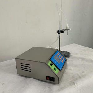 Machine de remplissage numérique Gzl 80 à pompe péristaltique à tête unique pour huile, semi-automatique avec interrupteur au pied 220 V pour bouteilles - Product Image 3