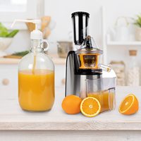 Bouteille distributrice de pompe en verre d'un demi-Gallon, grand pichet de 64 onces avec pompe pour le linge, détergent, savon, adoucisseur de tissu, jus de sirop