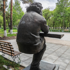 Busto de Bronce de Tamaño Real de Albert Einstein, Escultura de un Científico Famoso, Estatua de Medio Cuerpo para Exteriores, Campus, Parque, Monumento Conmemorativo de una Celebridad - Product Image 3