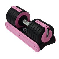 Haltère réglable multi-poids 1-11 kg, sélection de poids par étapes, haltère de fitness à domicile, logo personnalisé disponible pour les fournisseurs de matériel de sport