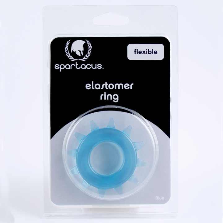TD Elastomer C Ring Stud Blue Penis Ring