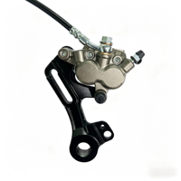 Kit de frein avant à 4 pistons Surron Ultra Bee LBX Talaria X3 Segway, CNC 7075 aluminium anodisé, haute performance, kit pour vélo électrique