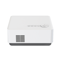 Projecteur LCD le plus récent, 500 lumens ANSI, home cinéma, Wifi double bande 2.4+5G, vidéoprojecteur, projecteur holographique, 4K, téléphone portable