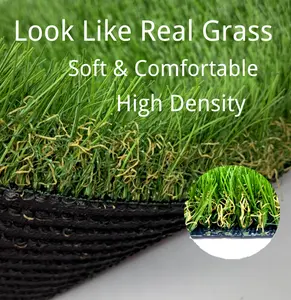 Outdoor Landscape Decoration Artificial Grass Wall Garden Landscaping Artificial Grass Synthetic Lawn