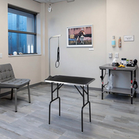 Table de toilettage ajustable pour les animaux domestiques, table de toilettage professionnel pour les chiens, table de produits cosmétiques pour les animaux de compagnie